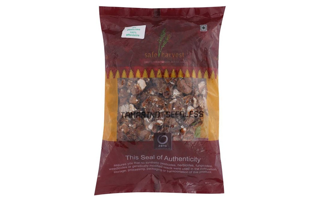 Safe Harvest Tamarind Seedless    Pack  500 grams